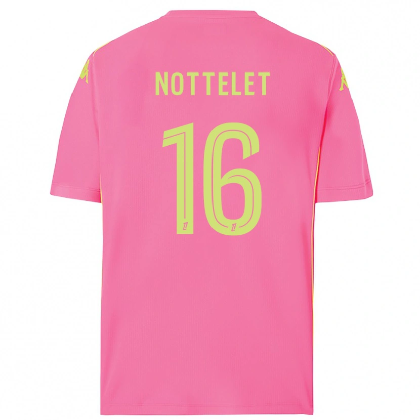 Danxen Barn Gillian Nottelet #16 Hot Pink Keeperdrakt 2025/26 Skjorter T-skjorte