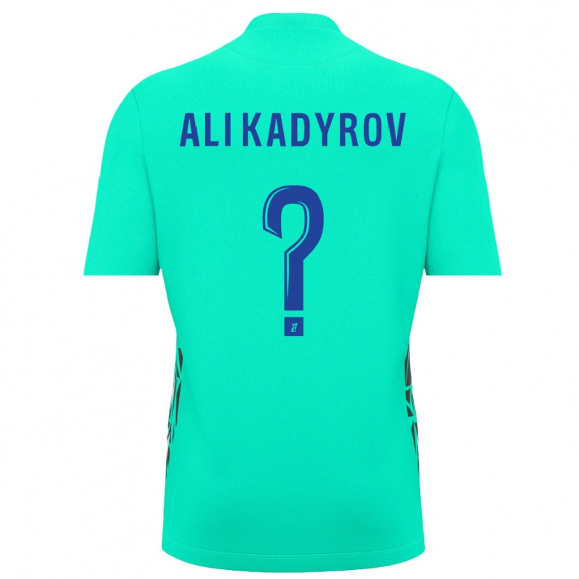 Danxen Barn Tourpal Ali Kadyrov #0 Akvablå Keeperdrakt 2025/26 Skjorter T-skjorte