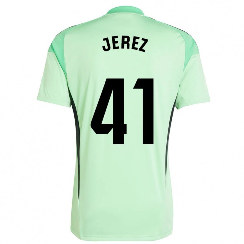 Danxen Barn Adrián Jerez #41 Lys Oransje Svart Keeperdrakt 2025/26 Skjorter T-skjorte