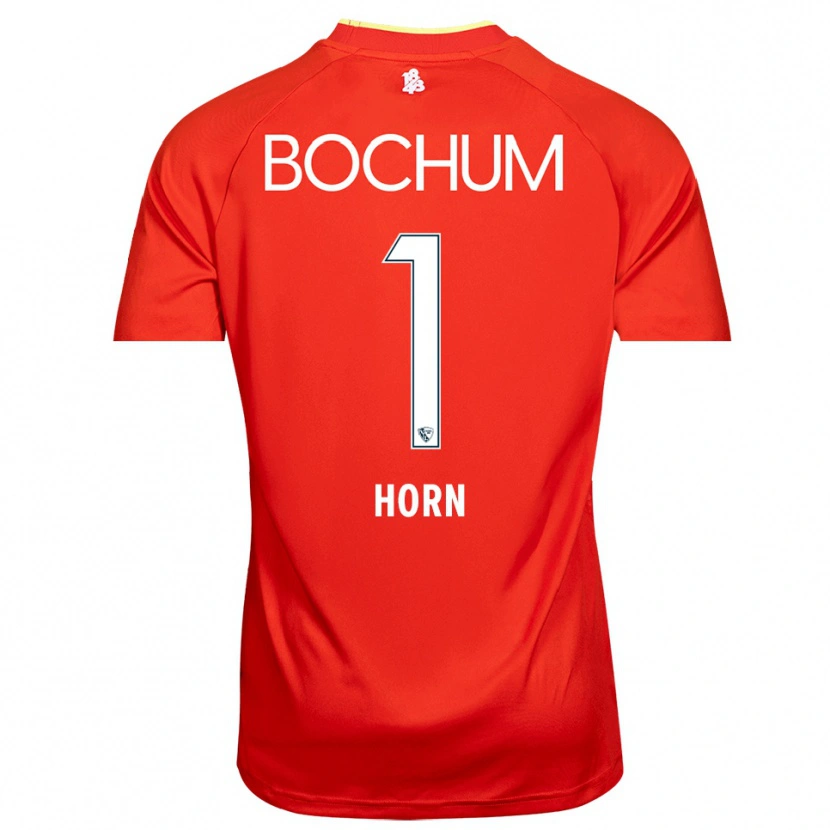 Danxen Barn Timo Horn #1 Rød Hvit Keeperdrakt 2025/26 Skjorter T-skjorte