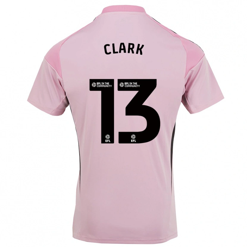 Danxen Barn Olivia Clark #13 Kirsebærblomst Rosa Keeperdrakt 2025/26 Skjorter T-skjorte