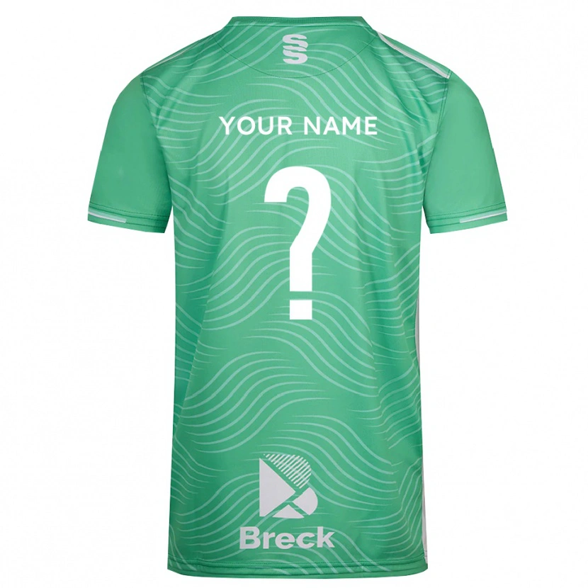 Danxen Barn AFC Fylde Medium Turkis Keeperdrakt 2025/26 Skjorter T-skjorte