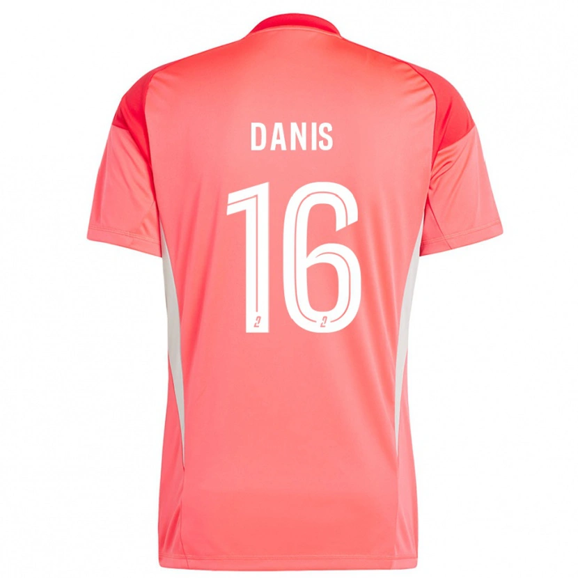 Danxen Barn Adrien Danis #16 Lys Oransje Keeperdrakt 2025/26 Skjorter T-skjorte