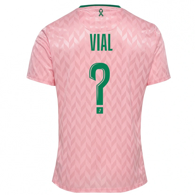 Danxen Barn Lorik Vial #0 Rosa Grønn Keeperdrakt 2025/26 Skjorter T-skjorte