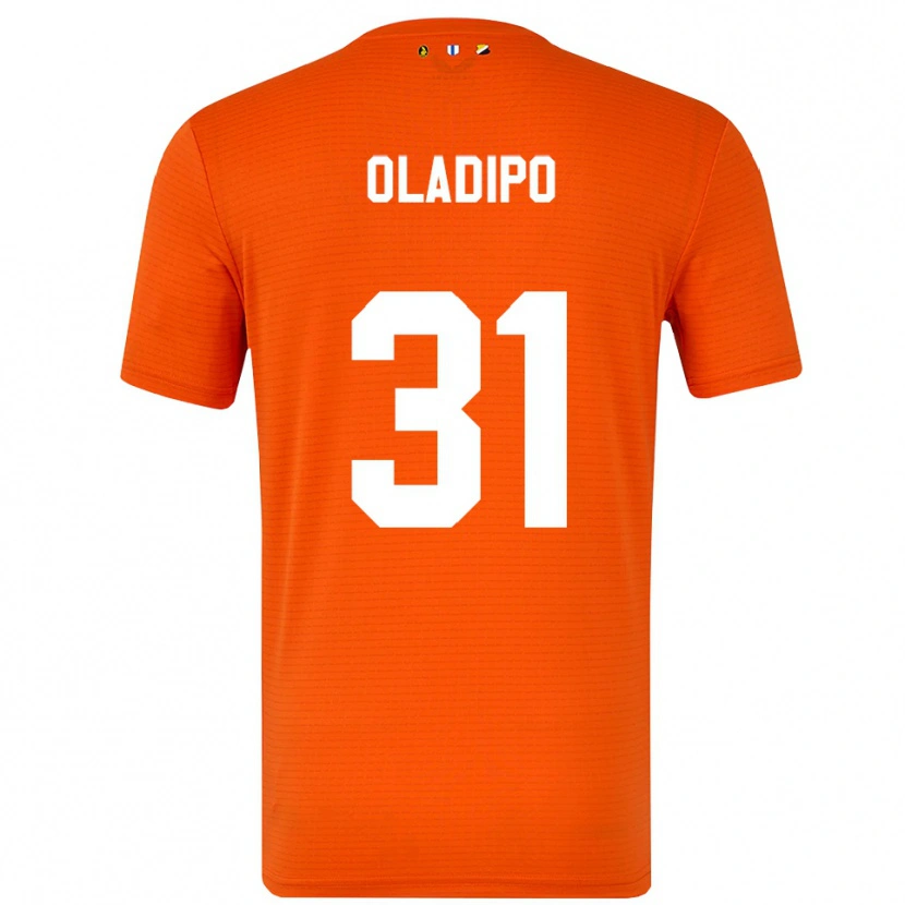 Danxen Barn Laolu Oladipo #31 Oransje Svart Keeperdrakt 2025/26 Skjorter T-skjorte