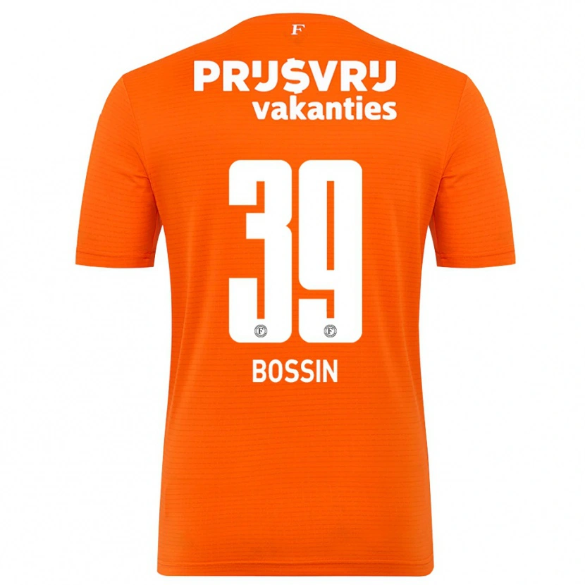 Danxen Barn Liam Bossin #39 Oransje Svart Keeperdrakt 2025/26 Skjorter T-skjorte