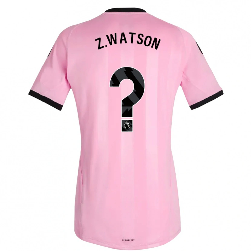 Danxen Barn Zac Watson #0 Rosa Svart Keeperdrakt 2025/26 Skjorter T-skjorte
