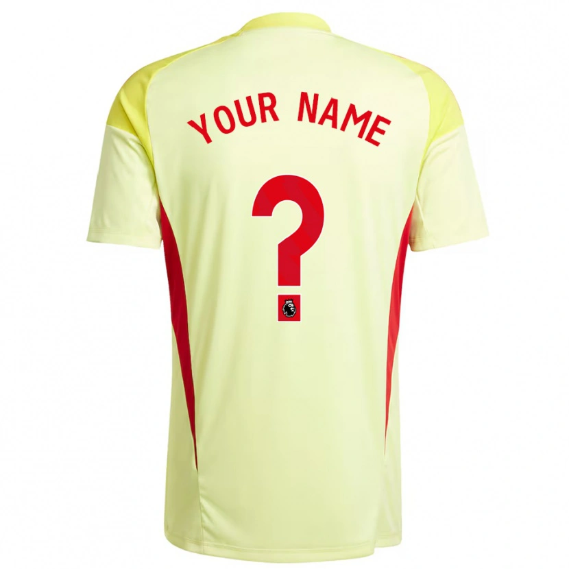 Danxen Barn Aston Villa FC Lys Gul Keeperdrakt 2025/26 Skjorter T-skjorte