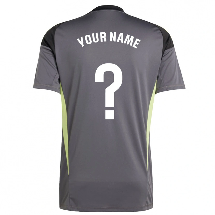 Danxen Barn CD Mirandes Mørk Grå Svart Keeperdrakt 2025/26 Skjorter T-skjorte