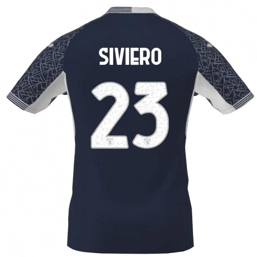 Danxen Barn Lapo Siviero #23 Blå Svart Hvit Keeperdrakt 2025/26 Skjorter T-skjorte