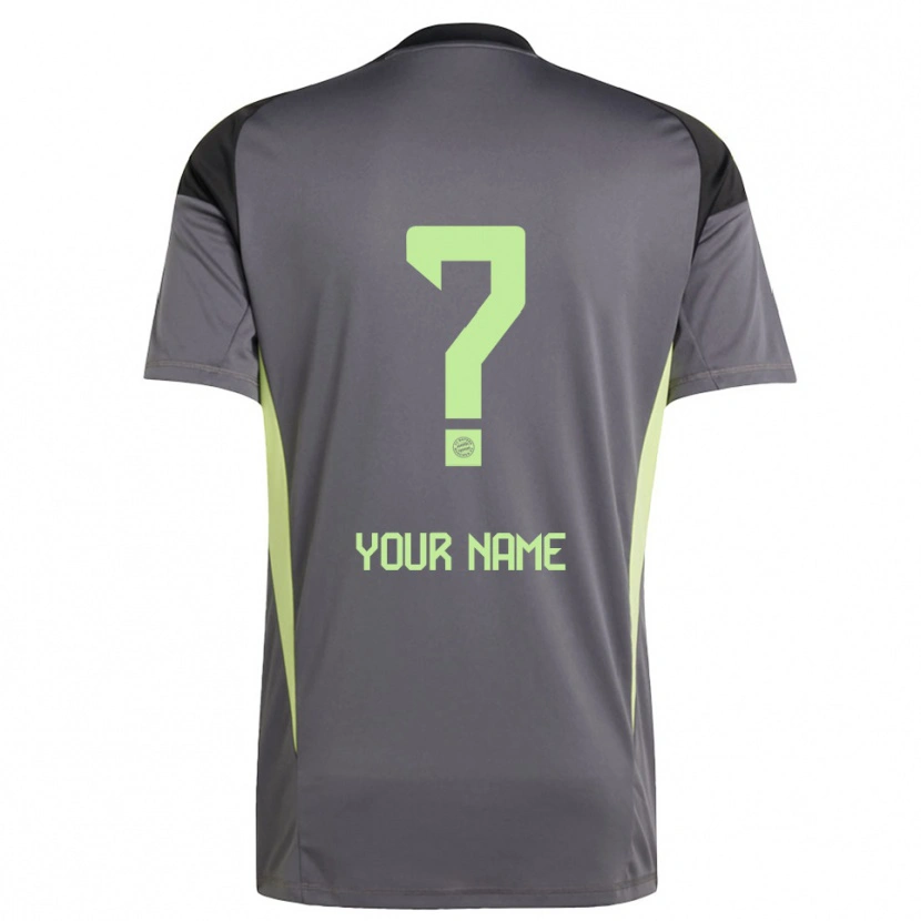 Danxen Barn Bayern Munich Svart Grønn Gul Keeperdrakt 2025/26 Skjorter T-skjorte