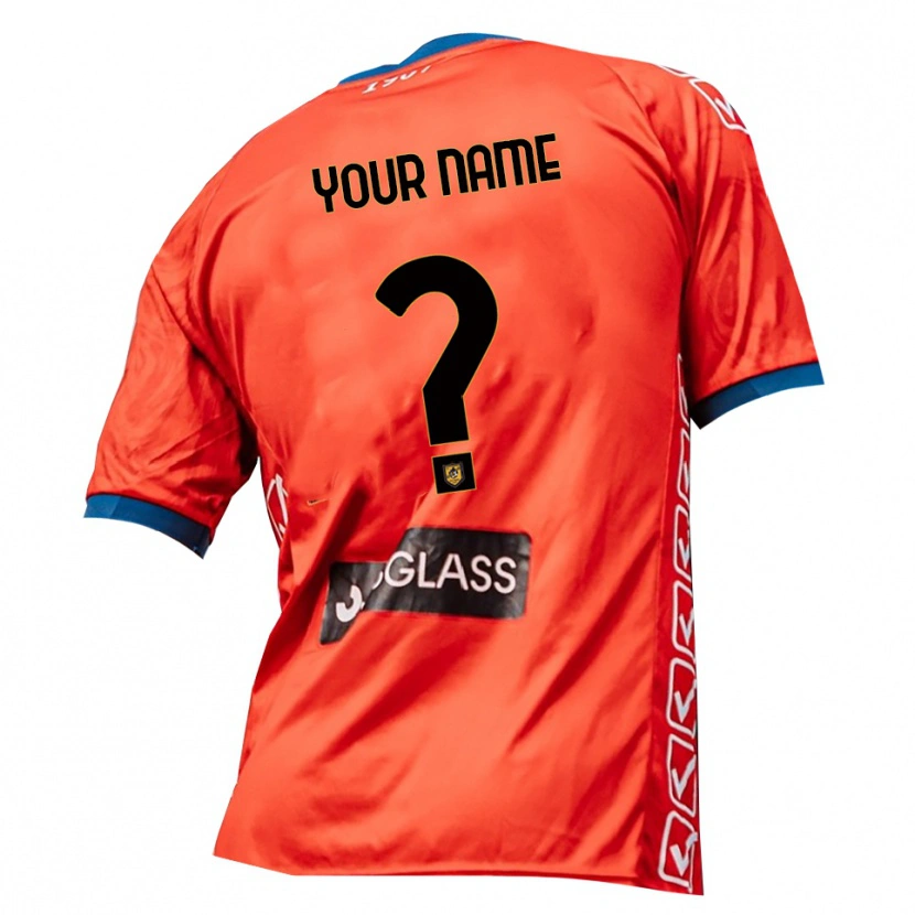 Danxen Barn Juve Stabia Rød Oransje Keeperdrakt 2025/26 Skjorter T-skjorte