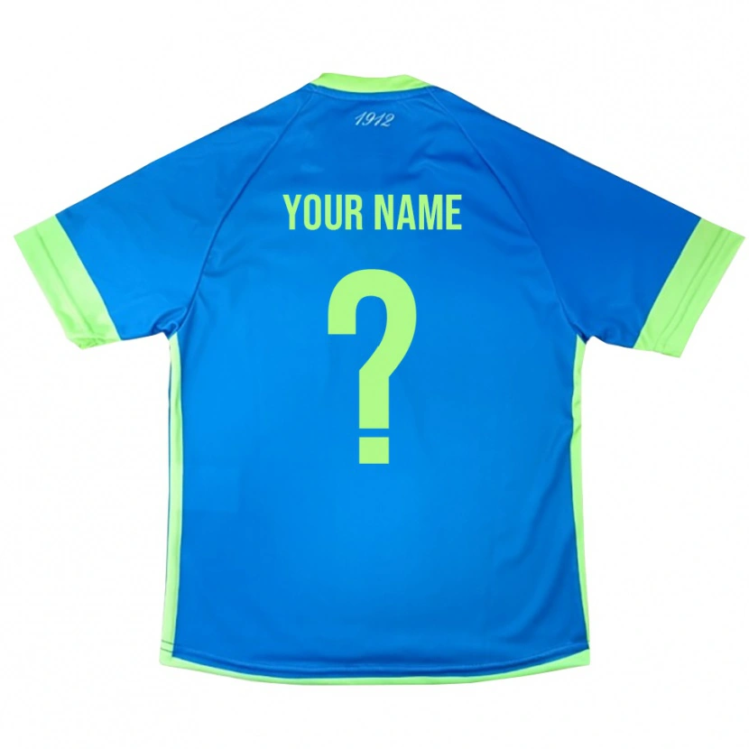 Danxen Barn US Avellino Blå Grønn Gul Keeperdrakt 2025/26 Skjorter T-skjorte