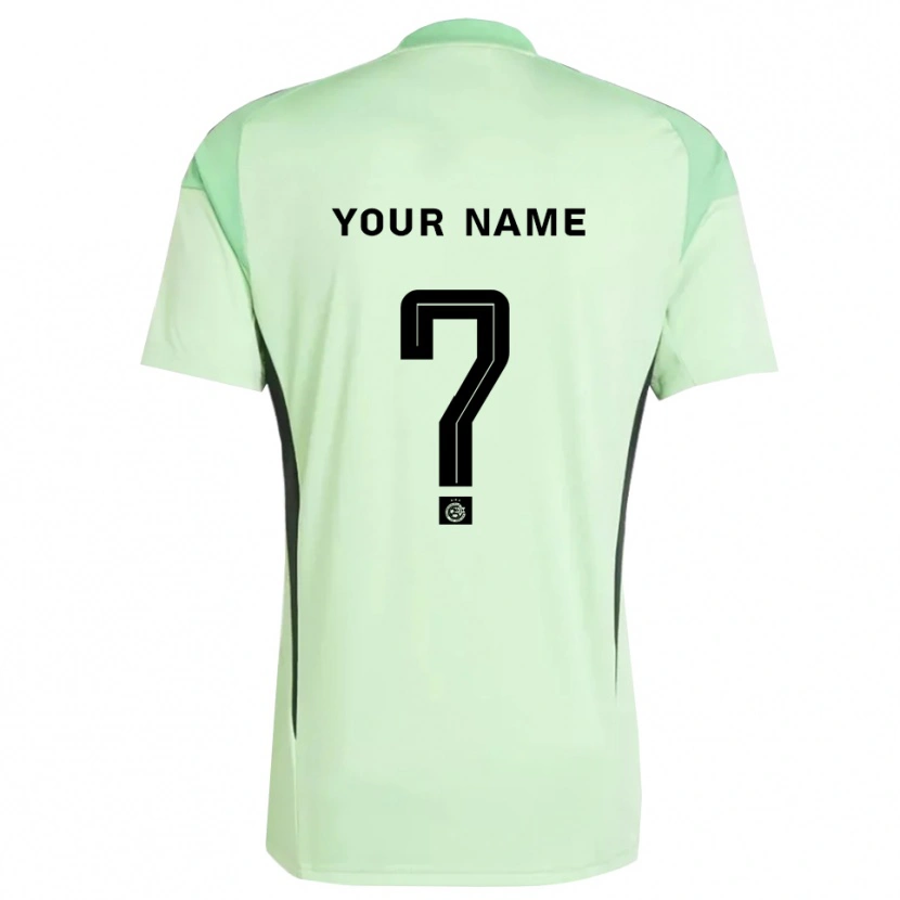 Danxen Barn Maccabi Haifa Lys Grønn Svart Keeperdrakt 2025/26 Skjorter T-skjorte