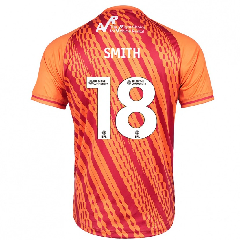 Danxen Barn Katy Smith #18 Oransje Keeperdrakt 2025/26 Skjorter T-skjorte