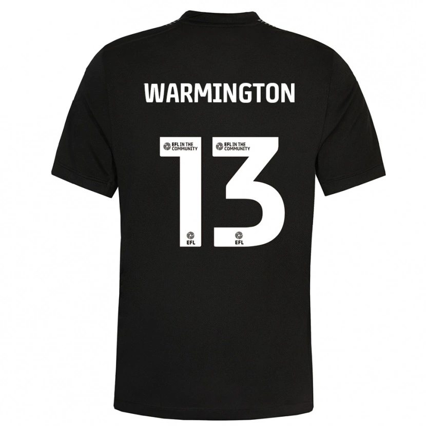 Danxen Barn Tyrese Warmington #13 Sort Hvit Keeperdrakt 2025/26 Skjorter T-skjorte
