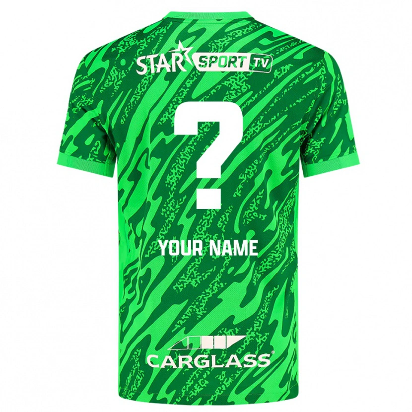 Danxen Barn KRC Genk Dyp Grønn Hvit Keeperdrakt 2025/26 Skjorter T-skjorte