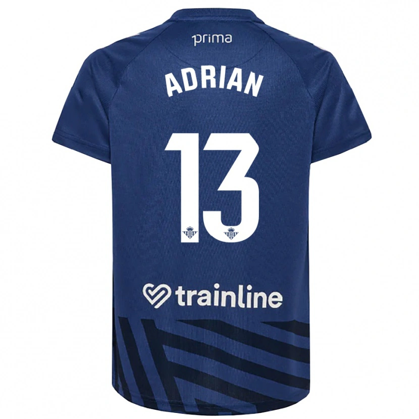 Danxen Barn Adrián #13 Kongeblå Hvit Keeperdrakt 2025/26 Skjorter T-skjorte