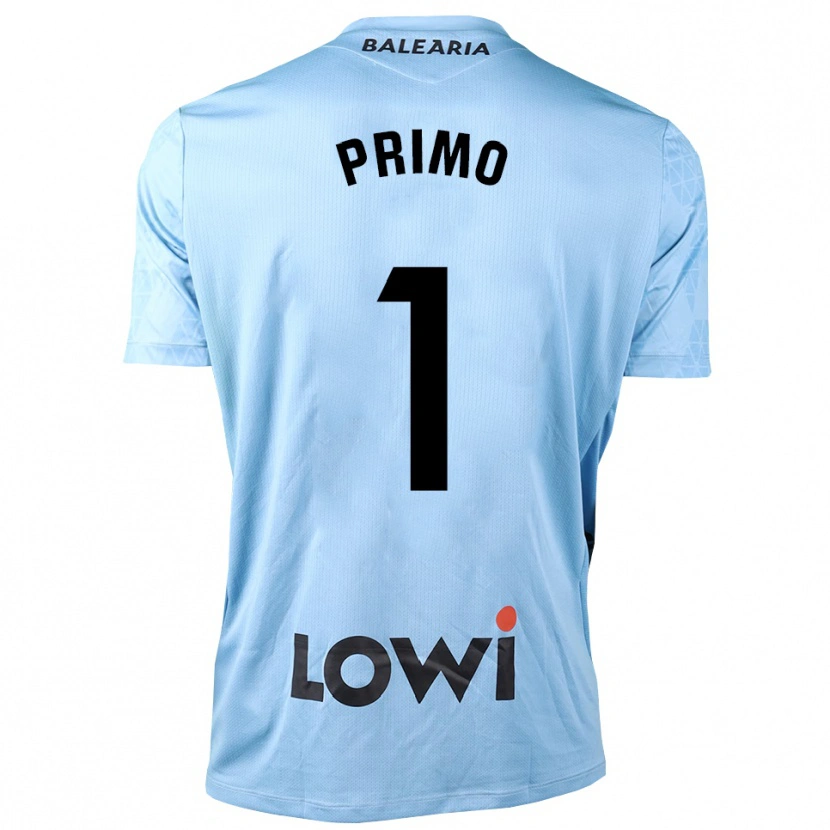 Danxen Barn Álex Primo #1 Lyseblå Svart Keeperdrakt 2025/26 Skjorter T-skjorte