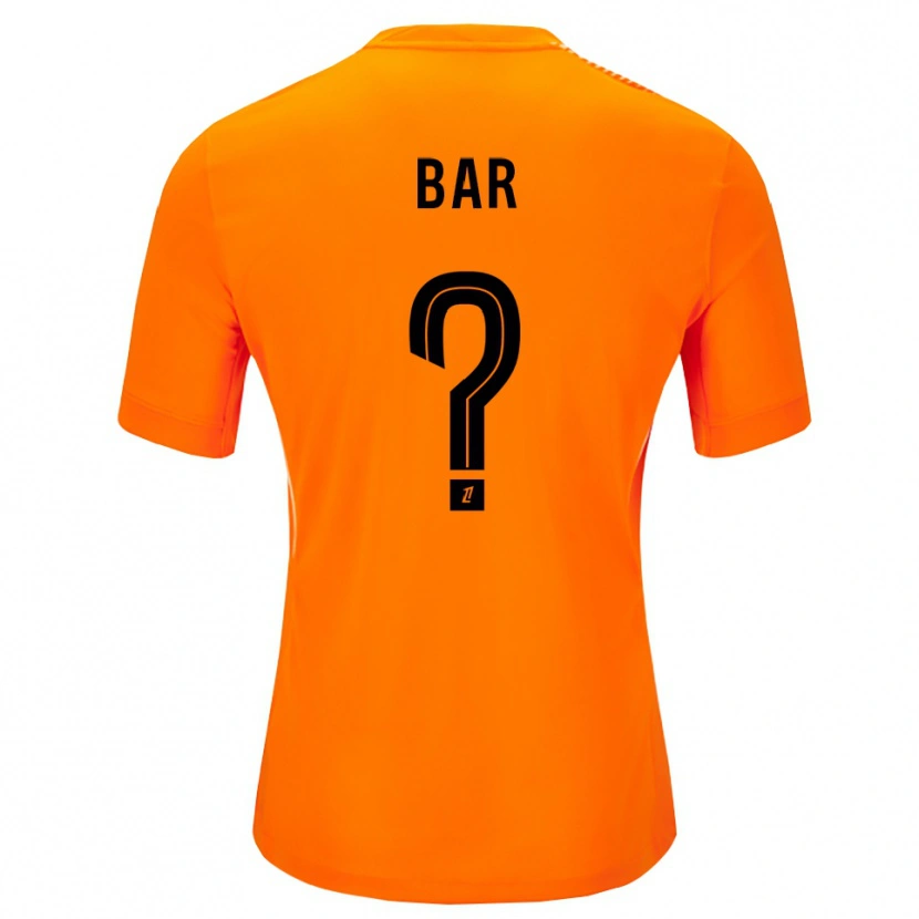 Danxen Barn Arthur Bar #0 Oransje Svart Keeperdrakt 2025/26 Skjorter T-skjorte