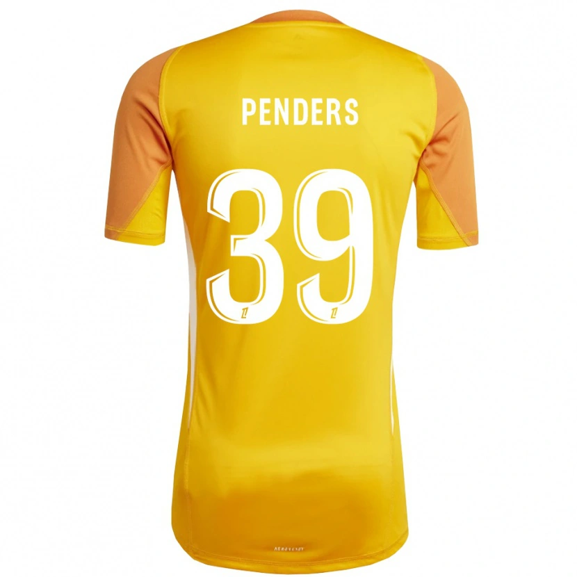 Danxen Barn Mike Penders #39 Oransje Hvit Keeperdrakt 2025/26 Skjorter T-skjorte