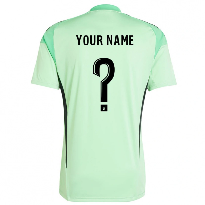 Danxen Barn Paris FC Lysegrønn Svart Keeperdrakt 2025/26 Skjorter T-skjorte