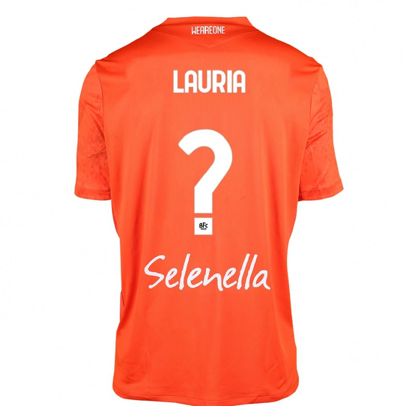 Danxen Barn Nicole Lauria #0 Oransje Svart Hvit Keeperdrakt 2025/26 Skjorter T-skjorte
