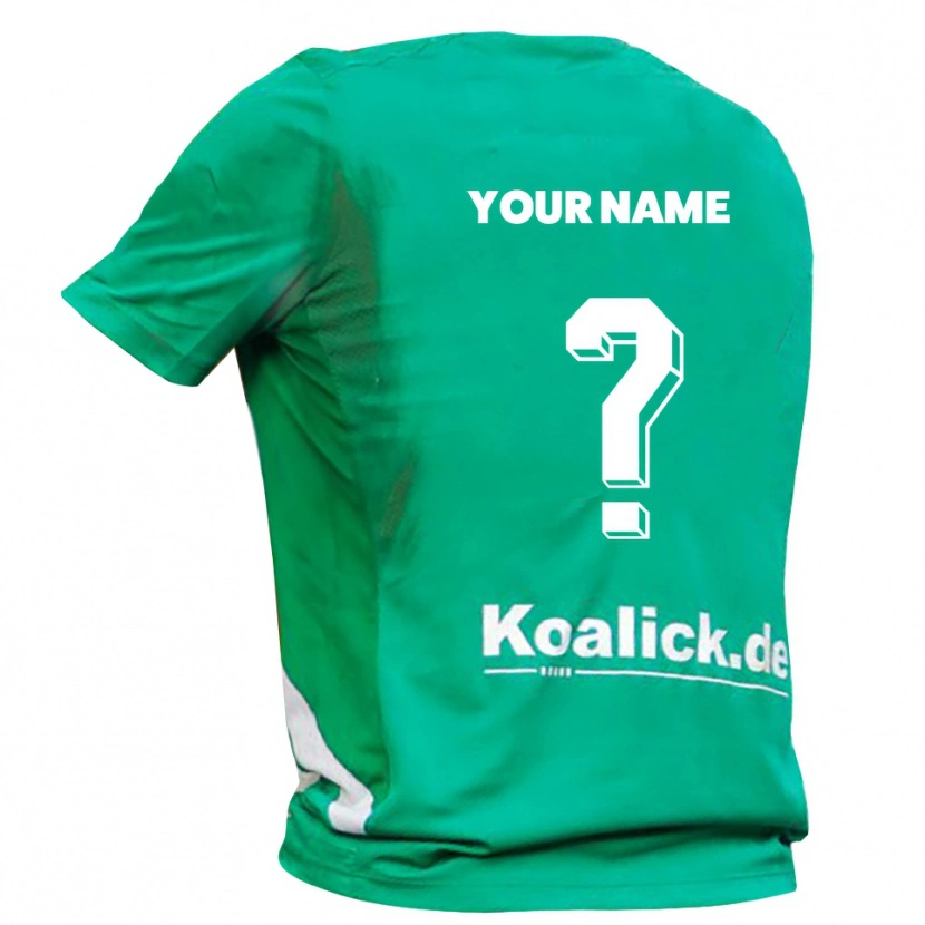 Danxen Mann Energie Cottbus Grønn Hvit Keeperdrakt 2025/26 Skjorter T-skjorte