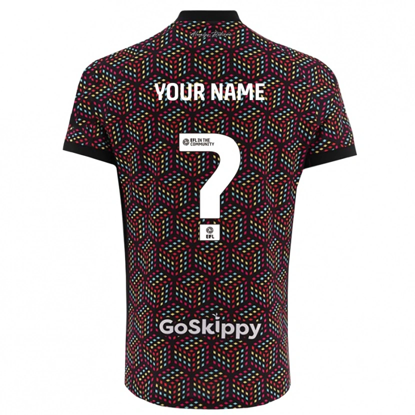 Danxen Mann Bristol City Sort Hvit Keeperdrakt 2025/26 Skjorter T-skjorte