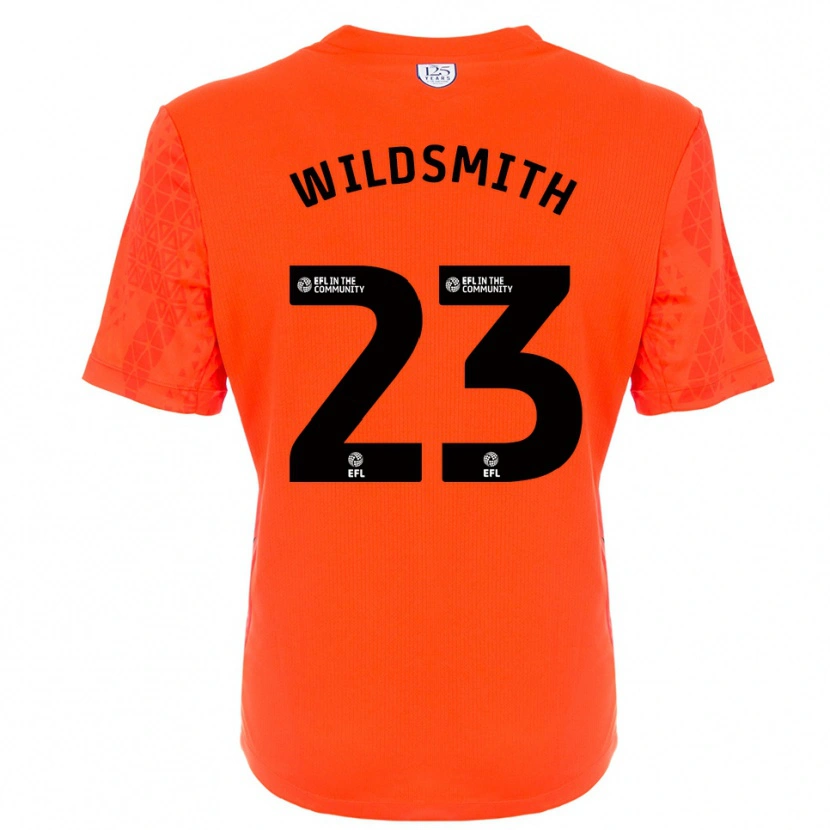 Danxen Mann Joe Wildsmith #23 Oransje Sort Keeperdrakt 2025/26 Skjorter T-skjorte
