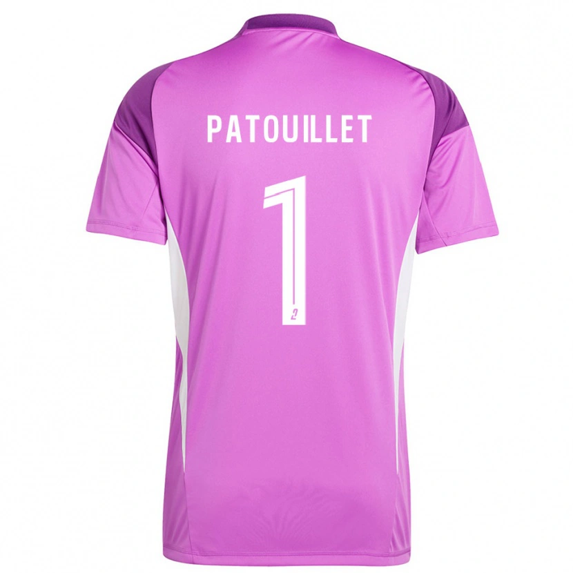 Danxen Mann Mathieu Patouillet #1 Lavendel Keeperdrakt 2025/26 Skjorter T-skjorte