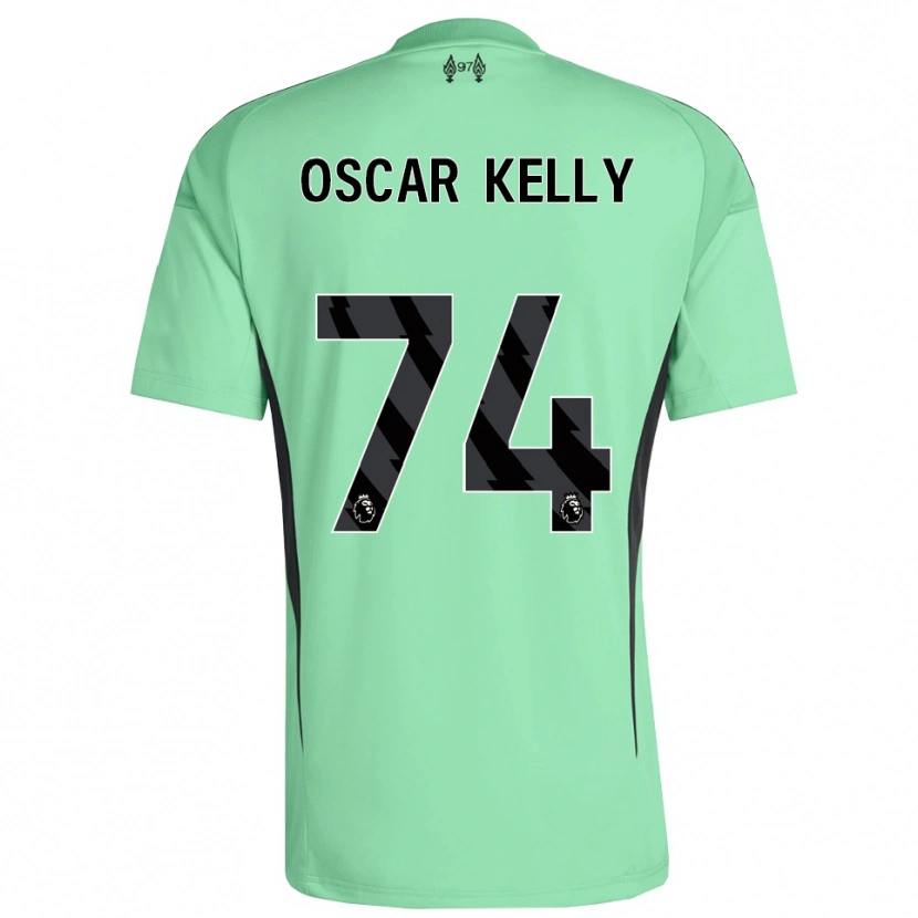 Danxen Mann Oscar Kelly #74 Aquamarine Keeperdrakt 2025/26 Skjorter T-skjorte