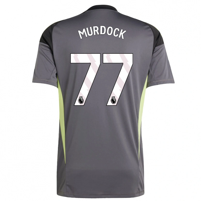 Danxen Mann Will Murdock #77 Mørk Grå Hvit Keeperdrakt 2025/26 Skjorter T-skjorte