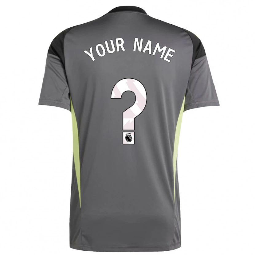 Danxen Mann Aston Villa FC Mørk Grå Svart Keeperdrakt 2025/26 Skjorter T-skjorte