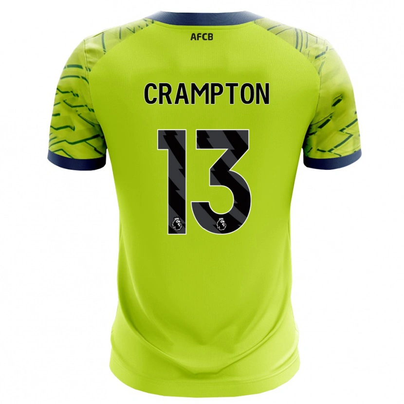 Danxen Mann Kai Crampton #13 Grønn Gul Keeperdrakt 2025/26 Skjorter T-skjorte