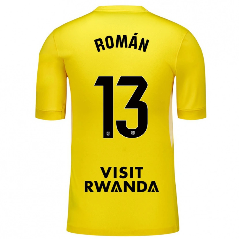 Danxen Mann Francis Holgado #13 Gul Svart Keeperdrakt 2025/26 Skjorter T-skjorte