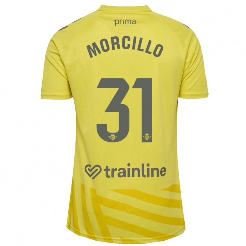 Danxen Mann Ana Morcillo #31 Gul Grå Keeperdrakt 2025/26 Skjorter T-skjorte