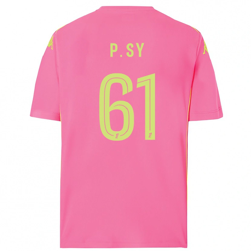 Danxen Mann Pape Sy #61 Hot Pink Keeperdrakt 2025/26 Skjorter T-skjorte