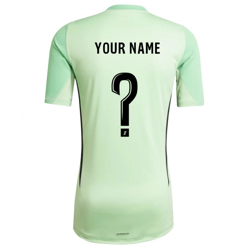 Danxen Mann RC Strasbourg Lysegrønn Svart Keeperdrakt 2025/26 Skjorter T-skjorte