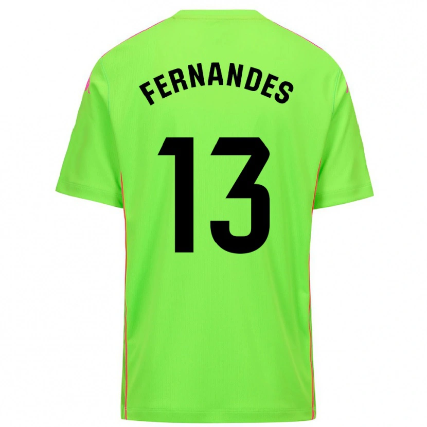 Danxen Mann Guilherme Fernandes #13 Lirme Dyp Rosa Keeperdrakt 2025/26 Skjorter T-skjorte