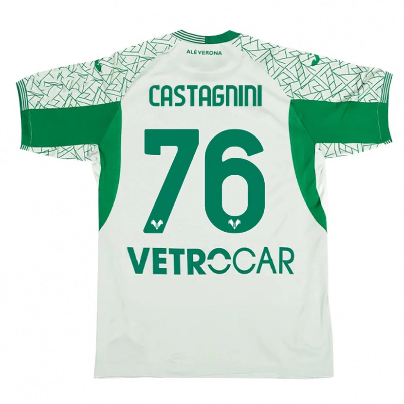 Danxen Mann Mirko Castagnini #76 Grønn Rød Keeperdrakt 2025/26 Skjorter T-skjorte