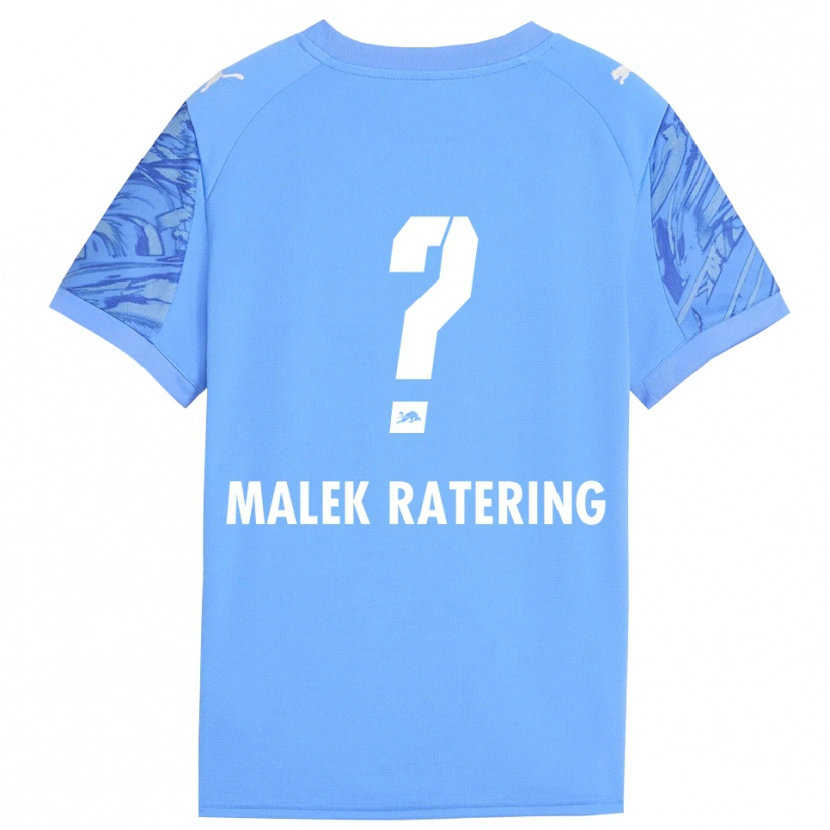Danxen Mann Jakob Malek Ratering #0 Kongeblå Rød Keeperdrakt 2025/26 Skjorter T-skjorte
