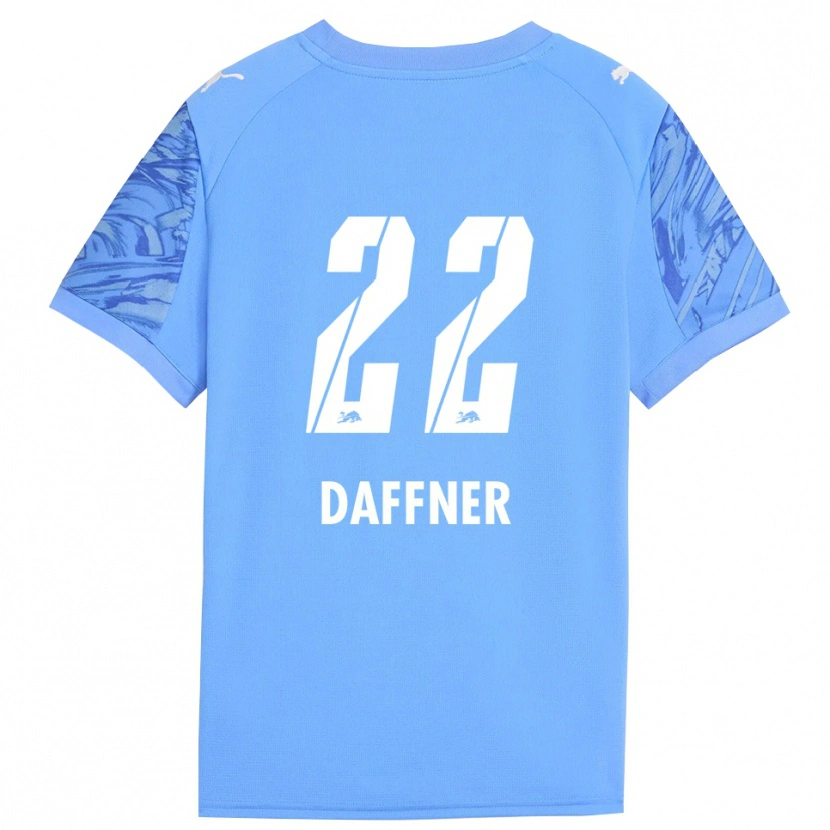Danxen Mann Felix Daffner #22 Kongeblå Rød Keeperdrakt 2025/26 Skjorter T-skjorte