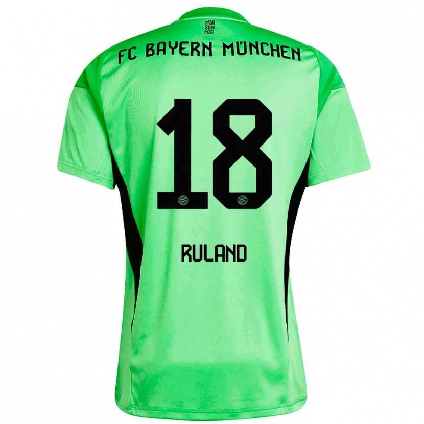 Danxen Mann Leonard Ruland #18 Medium Vår Grønn Keeperdrakt 2025/26 Skjorter T-skjorte
