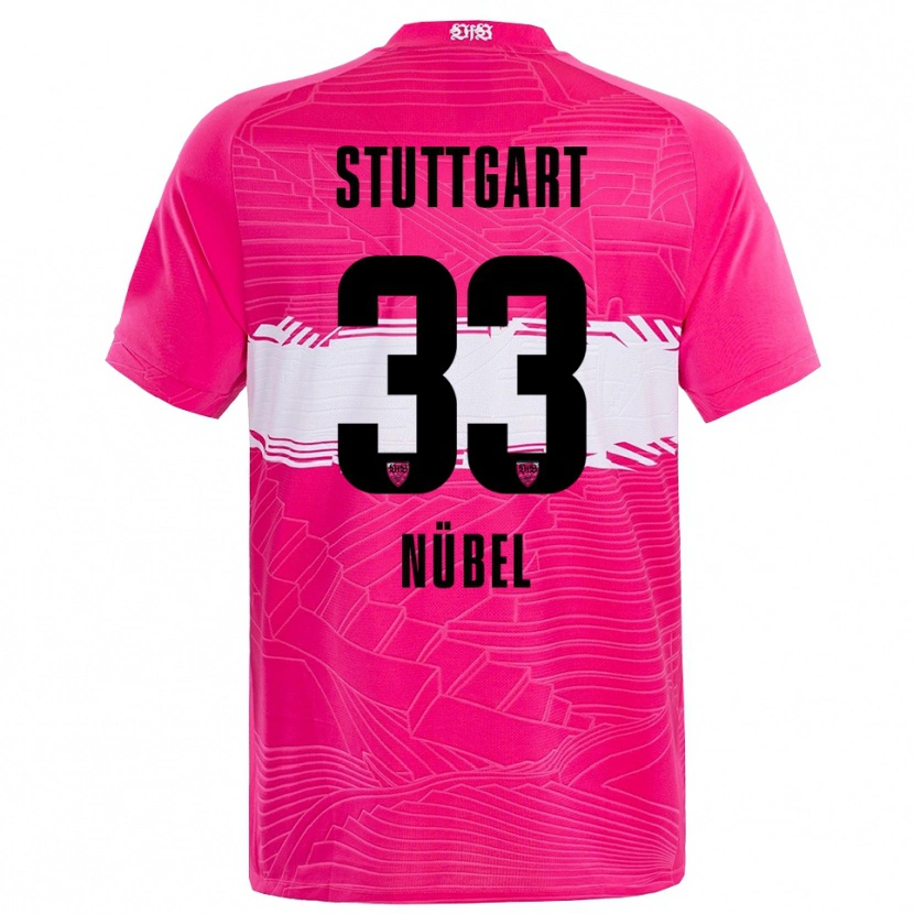 Danxen Mann Alexander Nübel #33 Dyp Rosa Svart Keeperdrakt 2025/26 Skjorter T-skjorte
