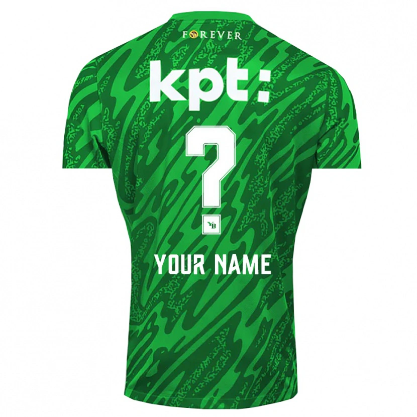 Danxen Mann BSC Young Boys Grønn Hvit Keeperdrakt 2025/26 Skjorter T-skjorte
