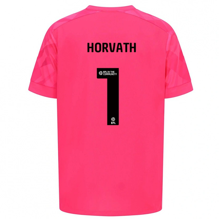 Danxen Mann Ethan Horvath #1 Rose Rosa Keeperdrakt 2025/26 Skjorter T-skjorte