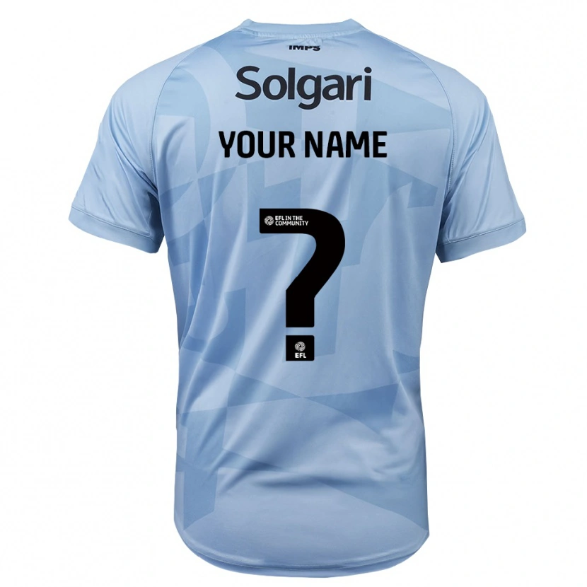 Danxen Mann Lincoln City Lys Himmelblå Keeperdrakt 2025/26 Skjorter T-skjorte