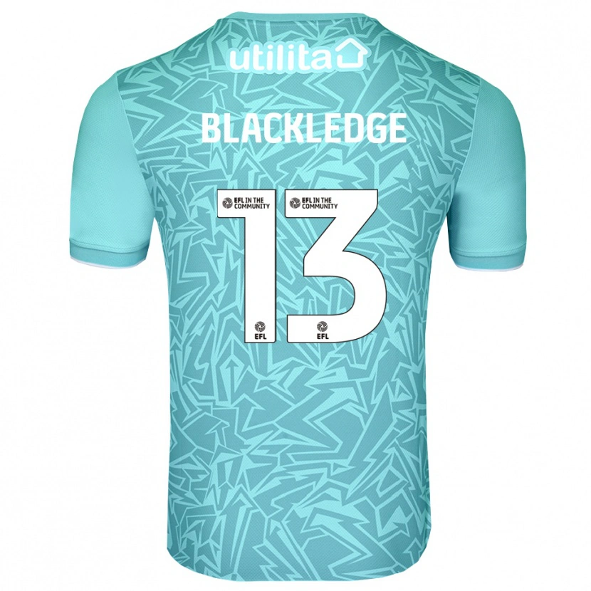 Danxen Mann Henry Blackledge #13 Lyseblå Keeperdrakt 2025/26 Skjorter T-skjorte