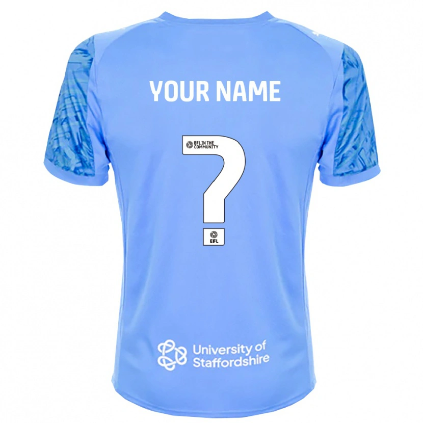 Danxen Mann Port Vale Kongelig Blå Keeperdrakt 2025/26 Skjorter T-skjorte